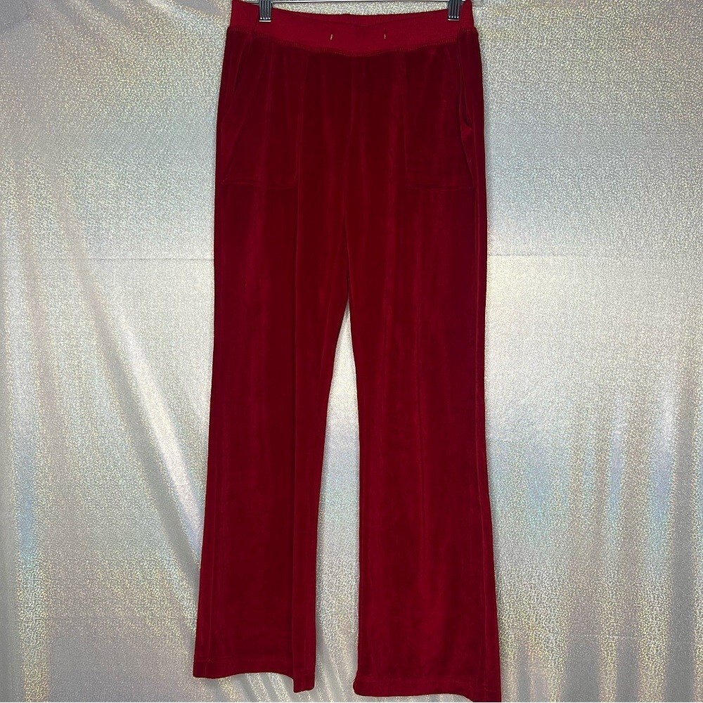 Dulce Devine pants velvet velour pockets on bum y2k lounge sweatpants cute icon